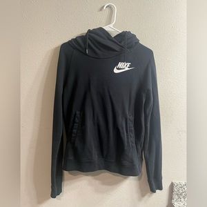 Black Nike Cowl Neck Hoodie